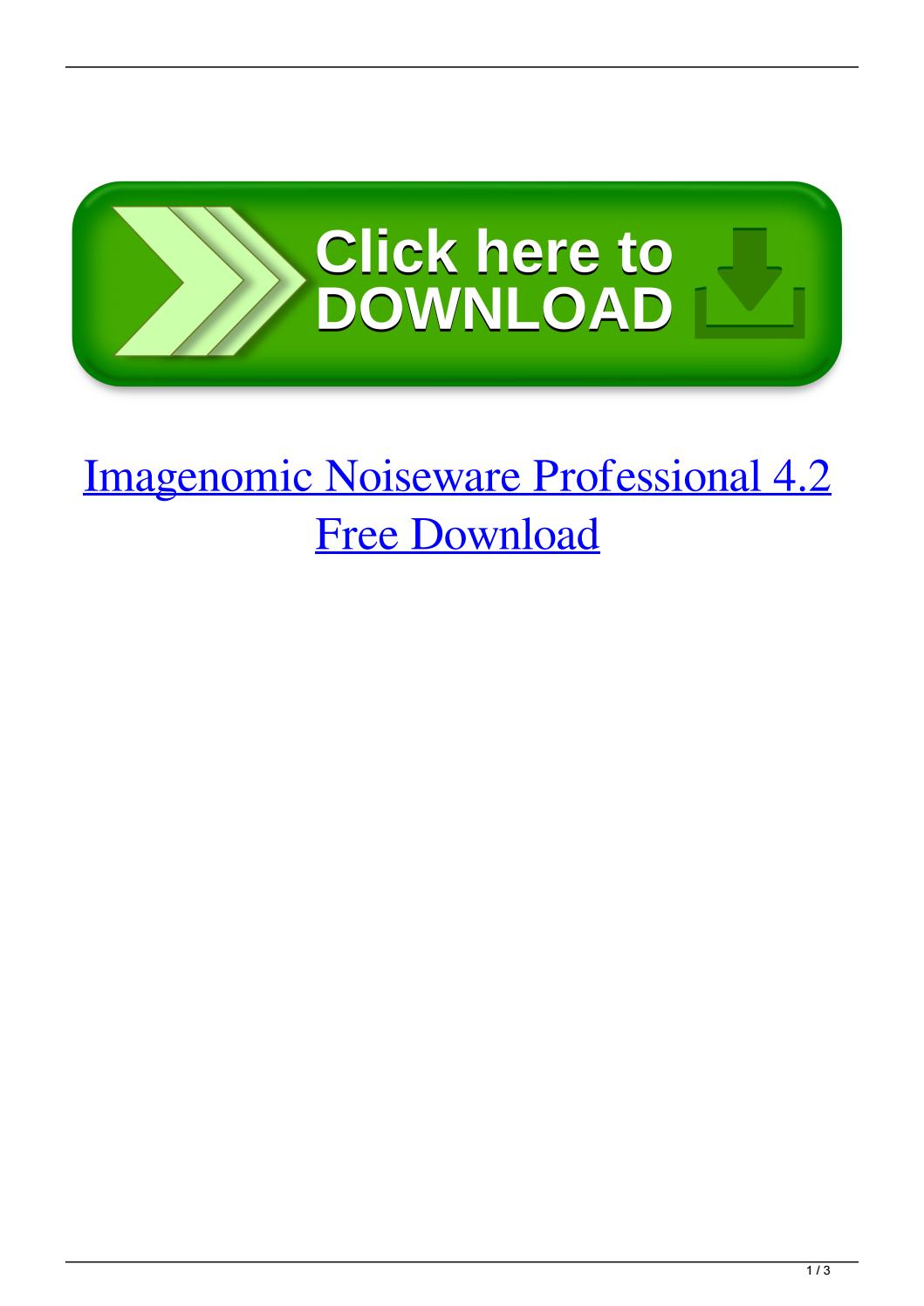 imagenomic noiseware professional
